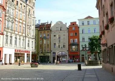Uczniowie szukali historii Strzegomia. Gra terenowa miała językową przeszkodę
