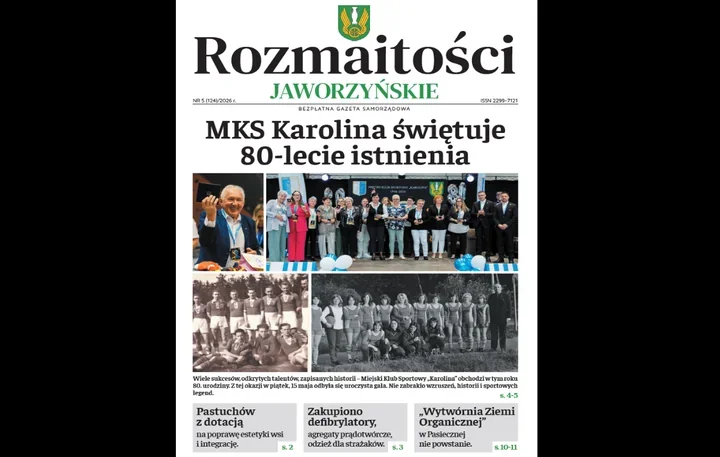 Nowy numer „Rozmaitości Jaworzyńskich” już w obiegu i pełen lokalnych tematów